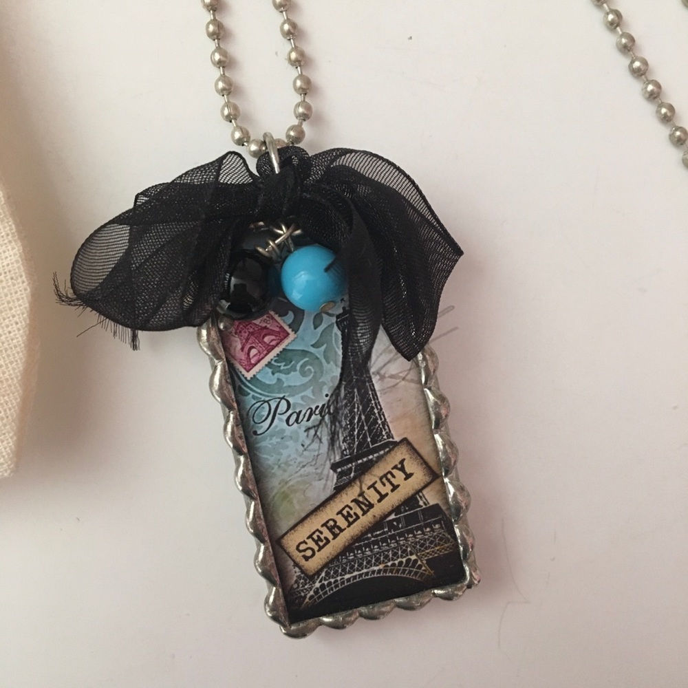 Paris “serenity” necklace